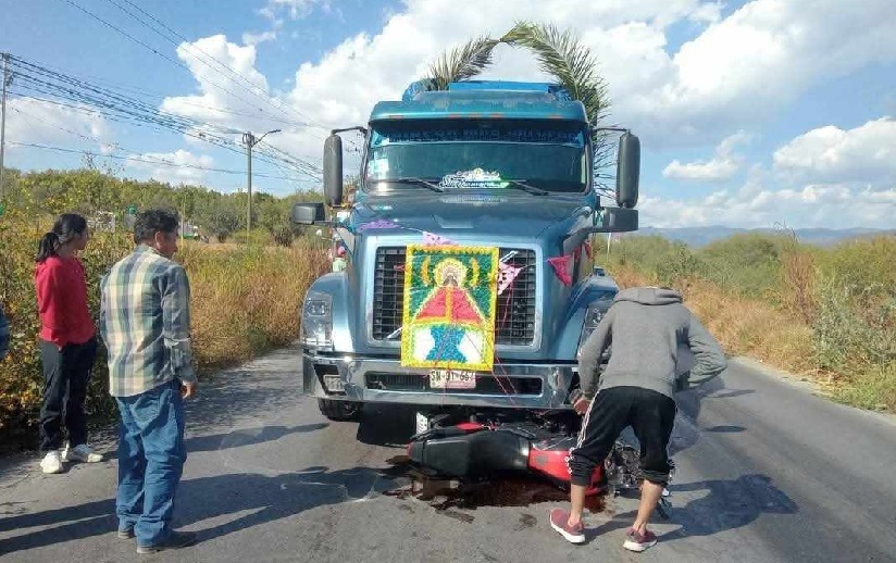 Se impacta contra peregrinos de Cuautlancingo que iban a Juquila