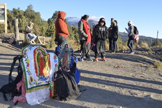 Cuidará SSP a peregrinos de Puebla a caseta de Chalco