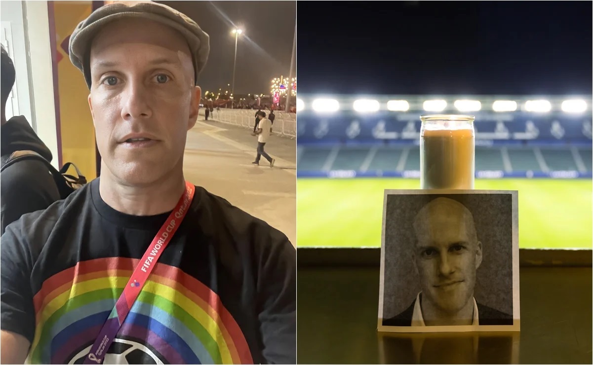 Muere en Qatar periodista que no pudo entrar a juego por su playera LGBT