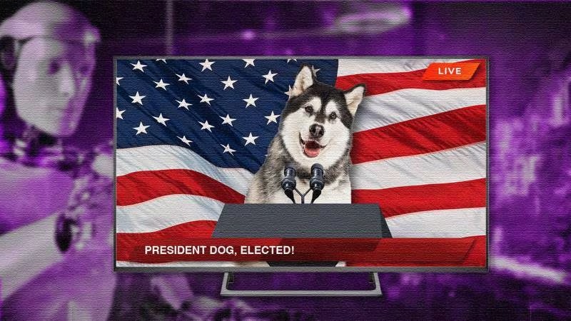 Un perro para presidente