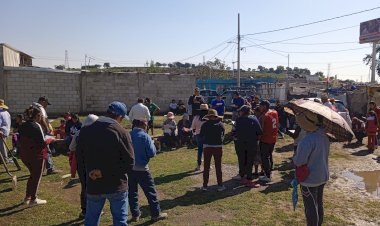 Exigen para colonias de Amozoc drenaje, agua potable y pavimentaciones