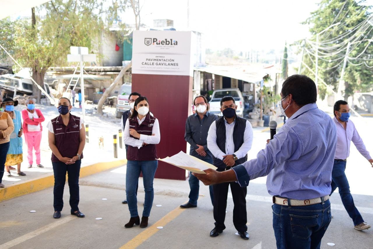 Ayuntamiento de Puebla invierte 10 millones de pesos en obras al sur de la capital