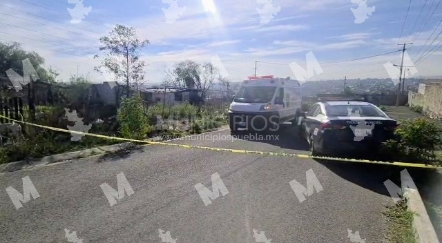 Tras ser asaltado, sujeto muere por broncoaspiración en Puebla capital