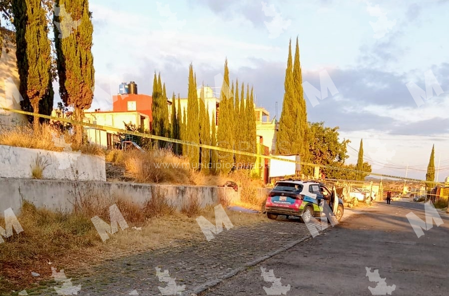 Muere abuelito en calles del fraccionamiento Galaxia la Calera