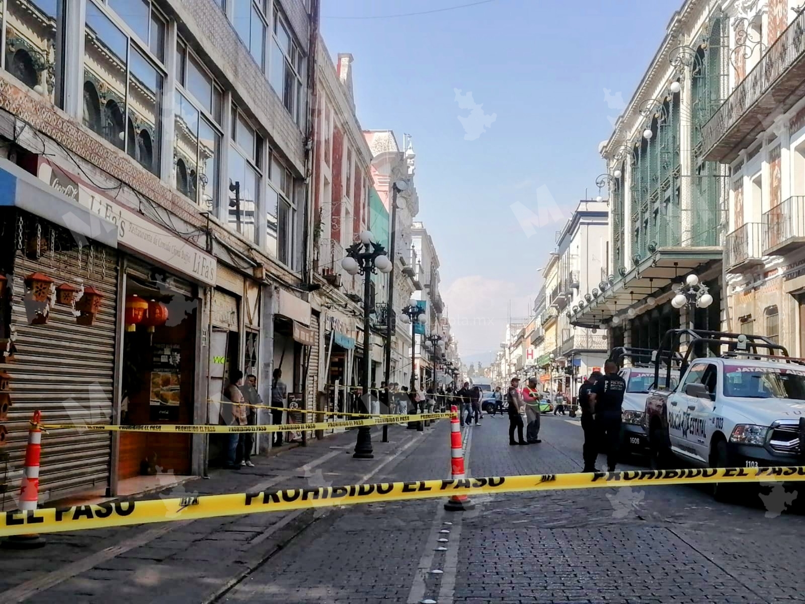 Fallece de un infarto hombre en restaurante chino en Puebla capital