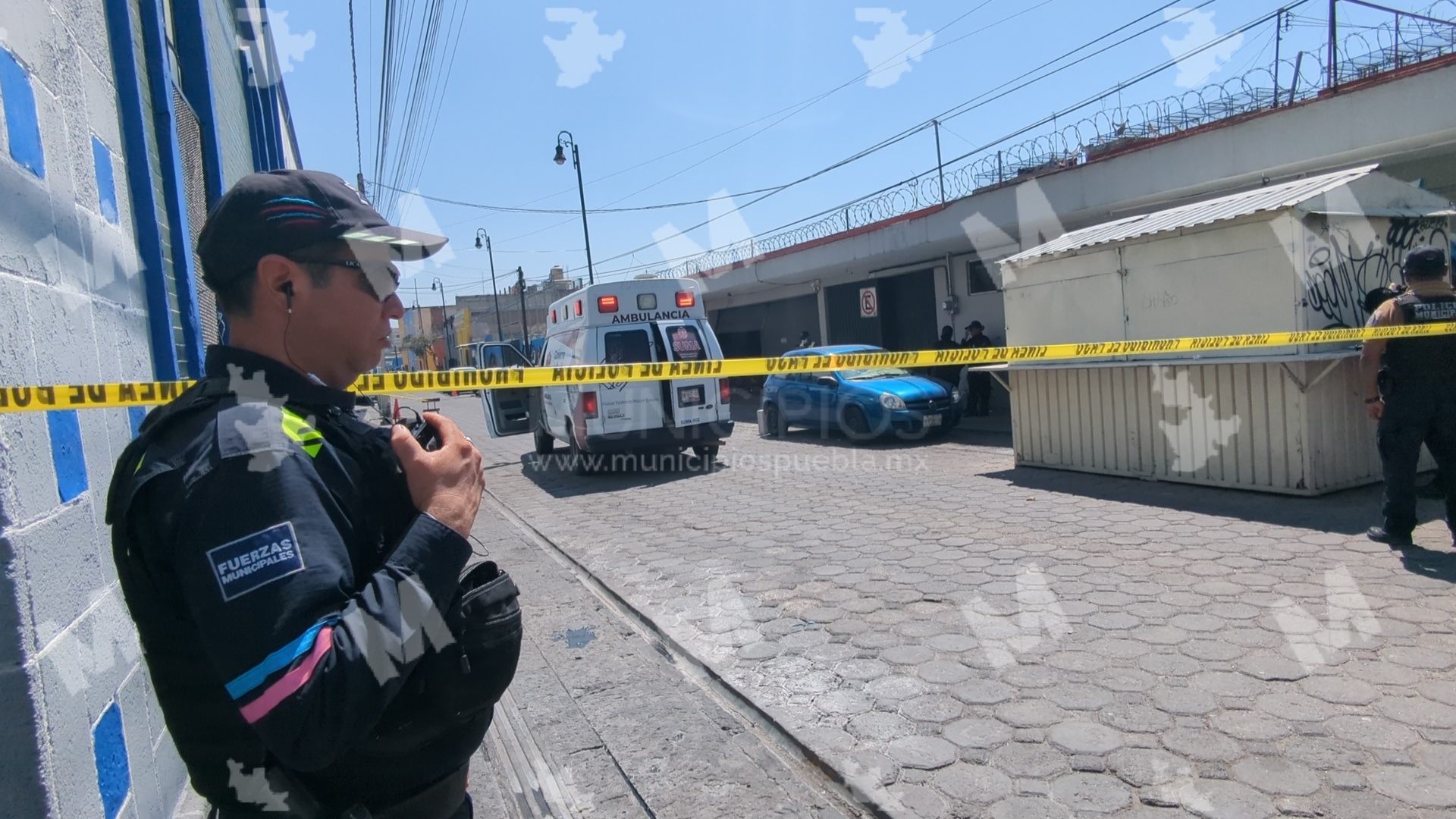 Joven mujer muere en calles del centro histórico de Puebla