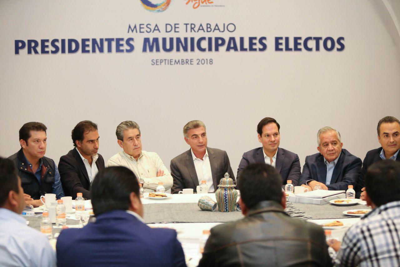 Gali y alcaldes del PVEM fortalecen agenda municipalista