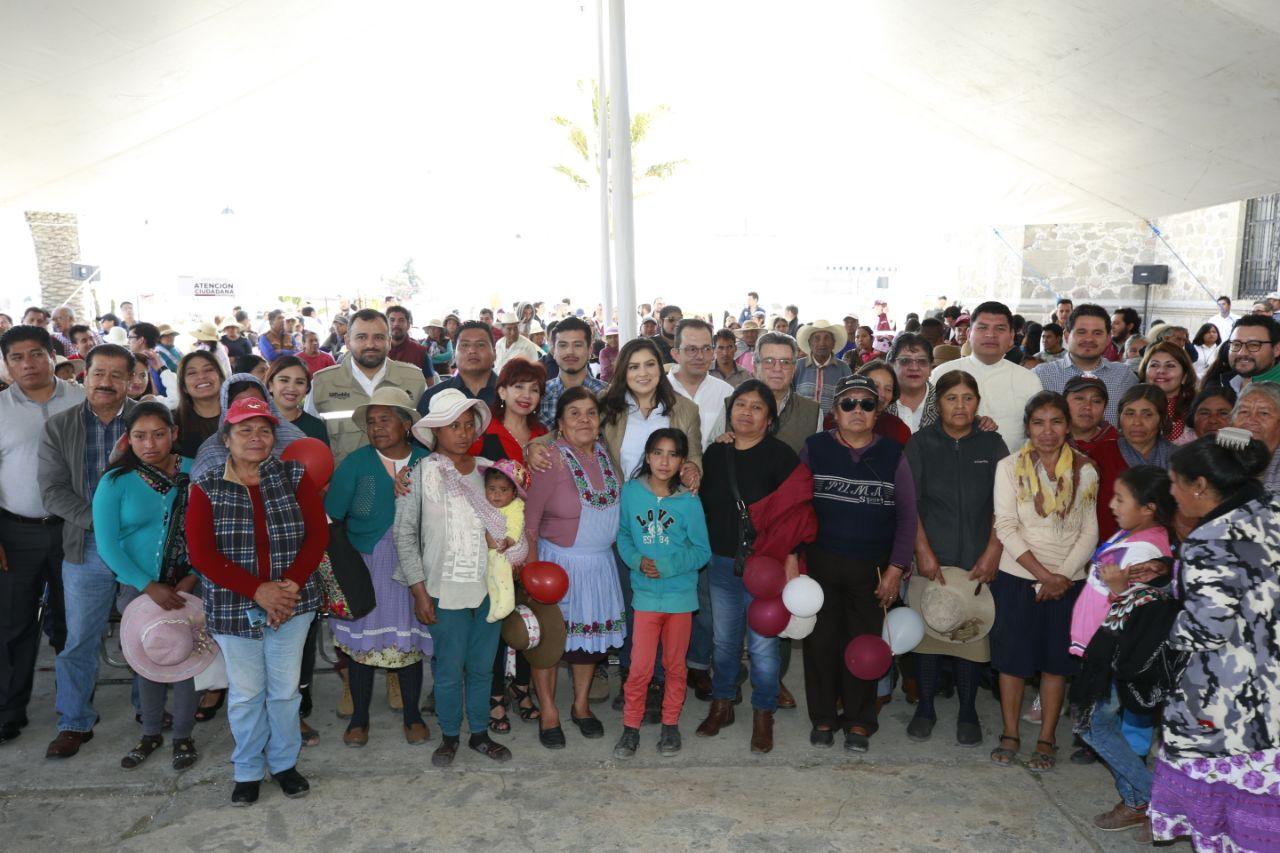 Macro jornada para el bienestar en San Miguel Canoa