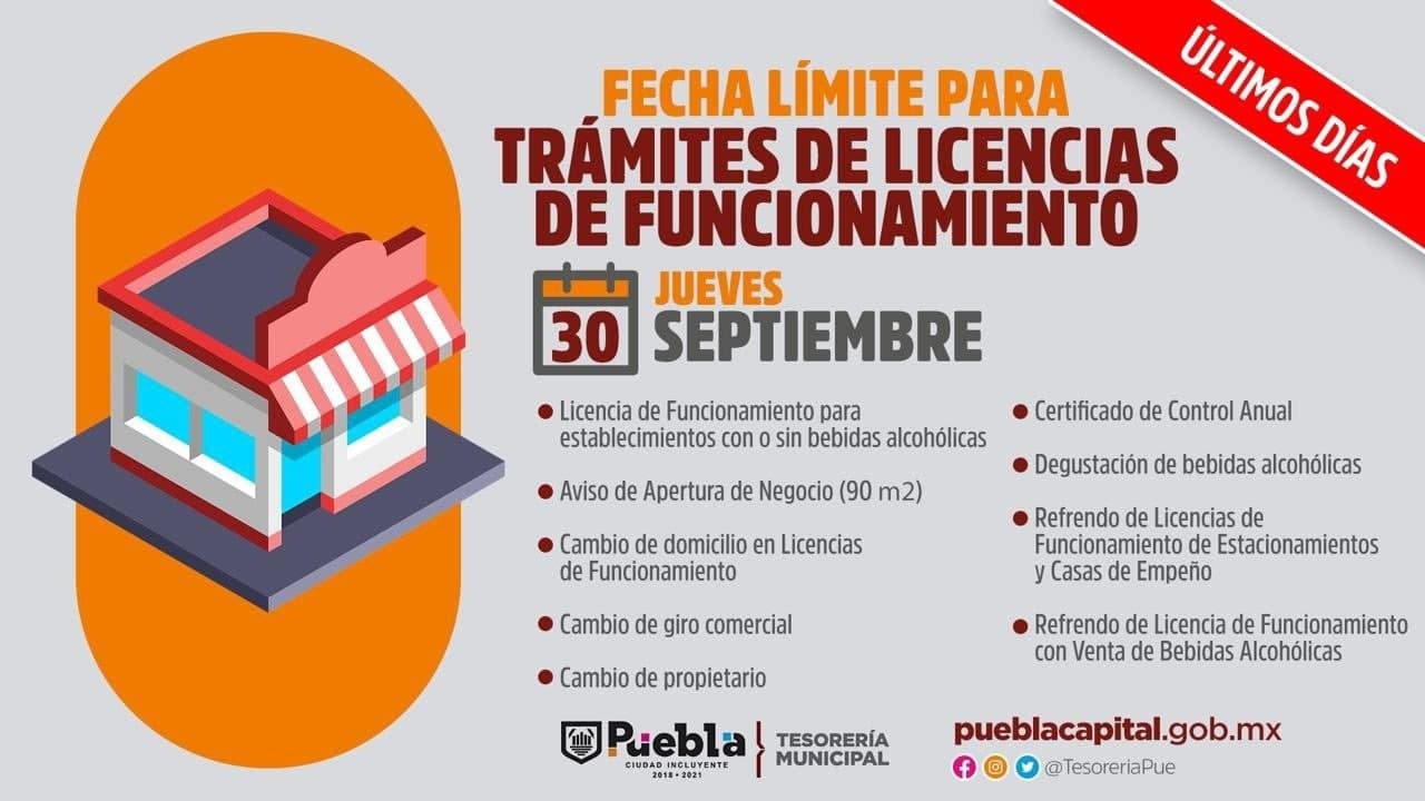 Ayuntamiento de Puebla suspende temporalmente cobros y servicios en Tesorería