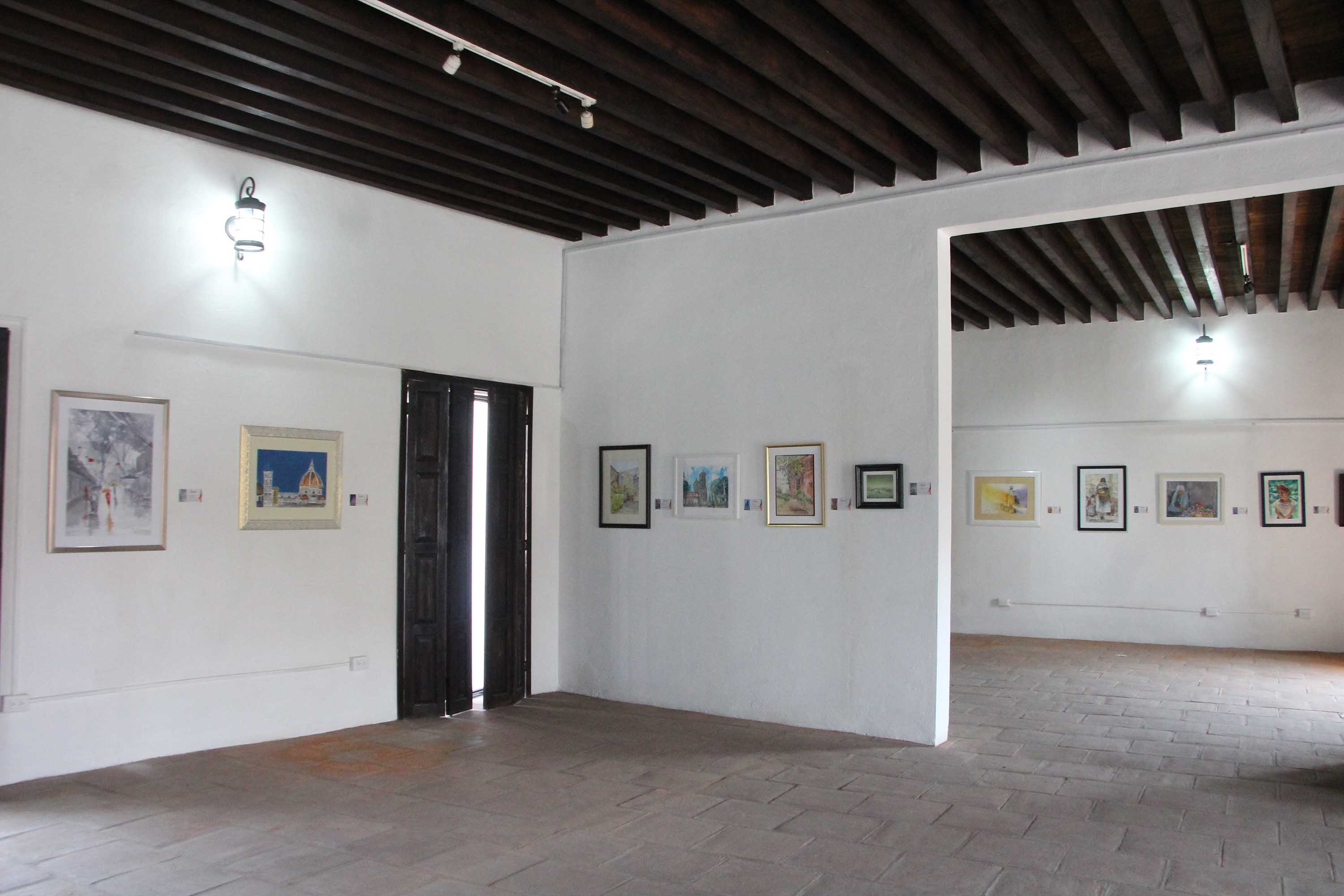Inaugura Cultura exposición de acuarelistas poblanos en el Barrio del Artista