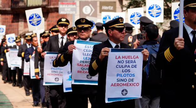 Pilotos de Aeroméxico