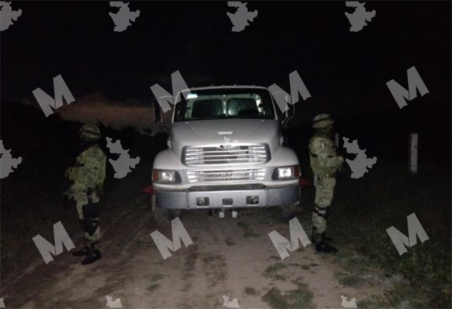 Militares recuperan pipa de gas LP con reporte de robo en Acajete 