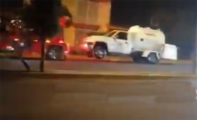 Guardia Nacional asegura 4 pipas con gas LP robado en Puebla capital