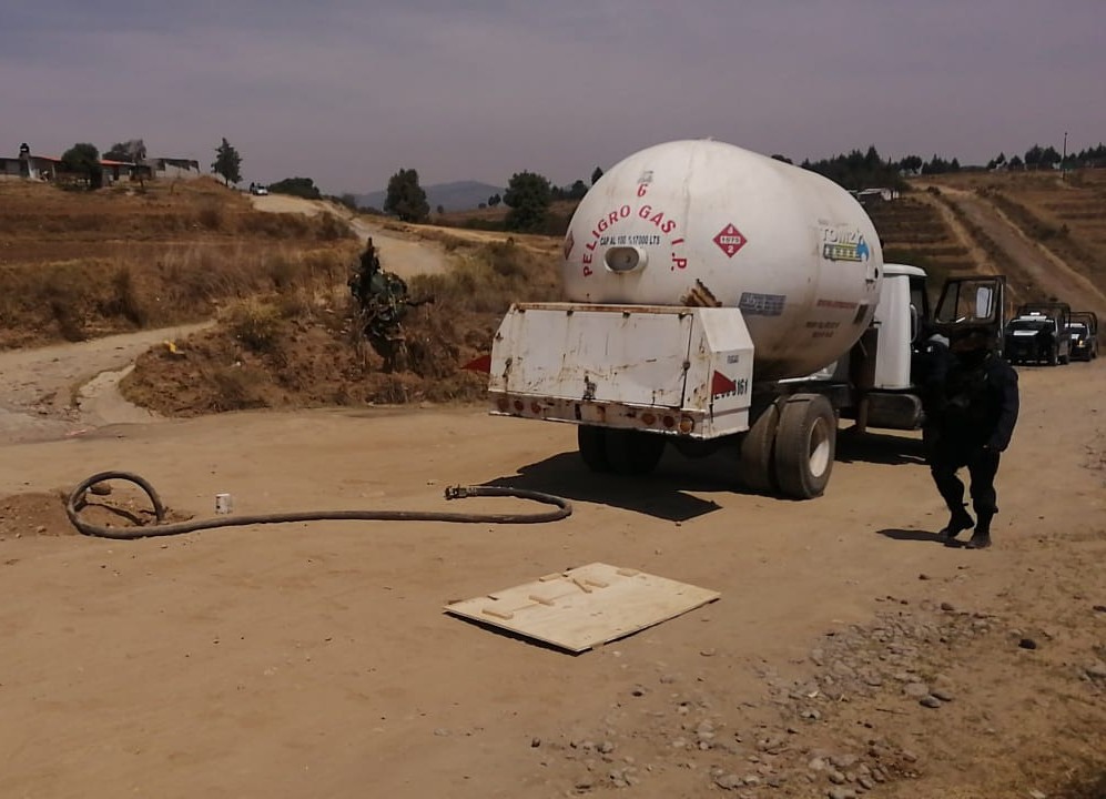 Aseguran huachipipa en carretera de Tepexi de Rodríguez