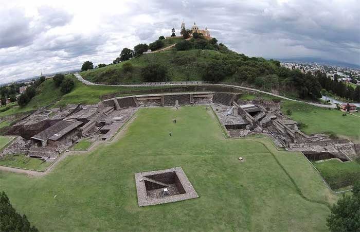 La zona arqueológica de Cholula es la séptima más visitada en el país