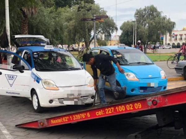 Asegura SMT 29 unidades de transporte irregular en municipios poblanos
