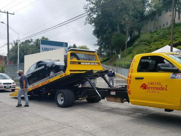 En operativo asegura SMT taxis pirata en Teziutlán