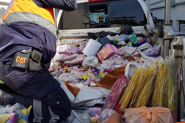 Más de 28 kilos de pirotecnia decomisaron en Izúcar