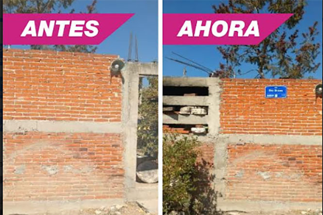Instala Ayuntamiento de Puebla más de 2.6 mil nuevas placas de nomenclatura