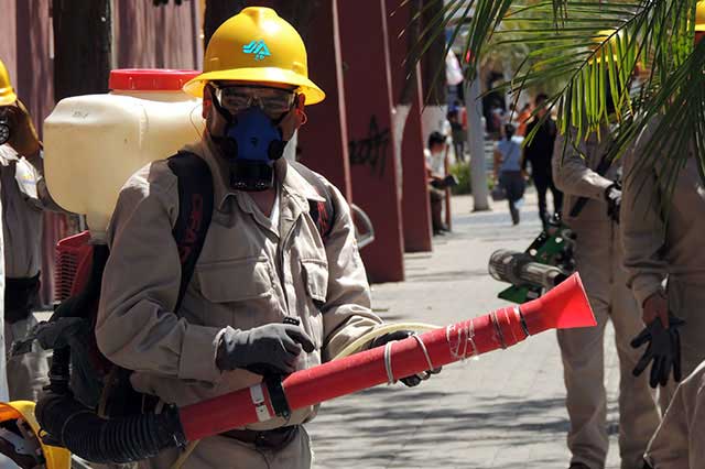 Fumigan Atlixco para combatir dengue, zika y chikungunya