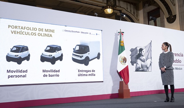 Plan México: Olinia, planta de autos eléctricos 100% mexicanos, se construirá en Puebla