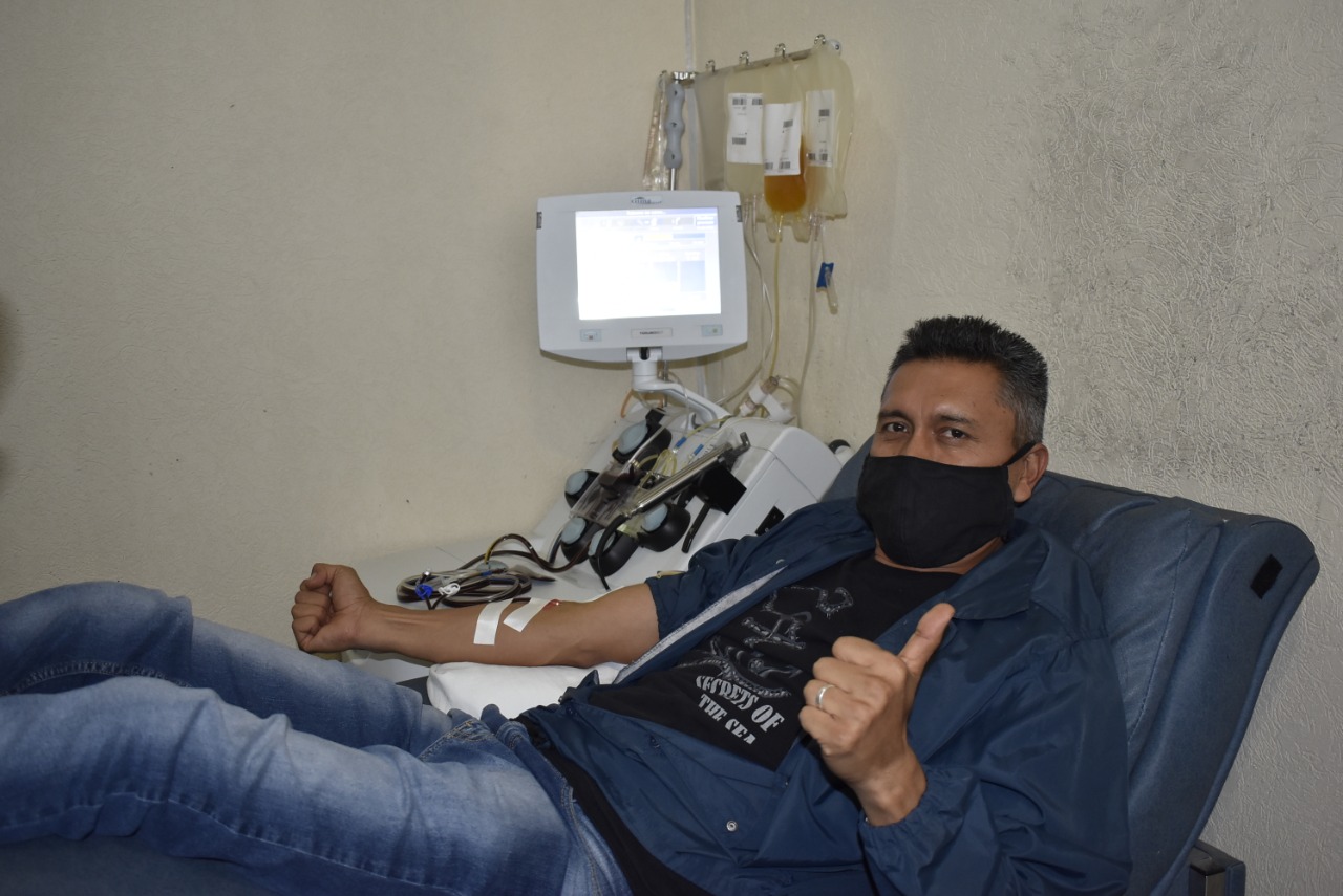 Donan plasma al IMSS La Margarita 29 poblanos recuperados de Covid-19 