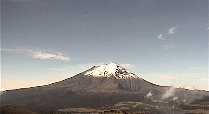 Popocatépetl registra 96 minutos de tremor dos sismos