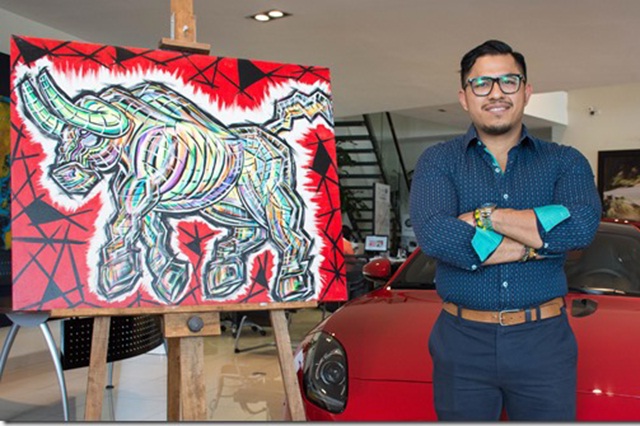 Poblano, único mexicano en Global Art Awards Dubai 2017