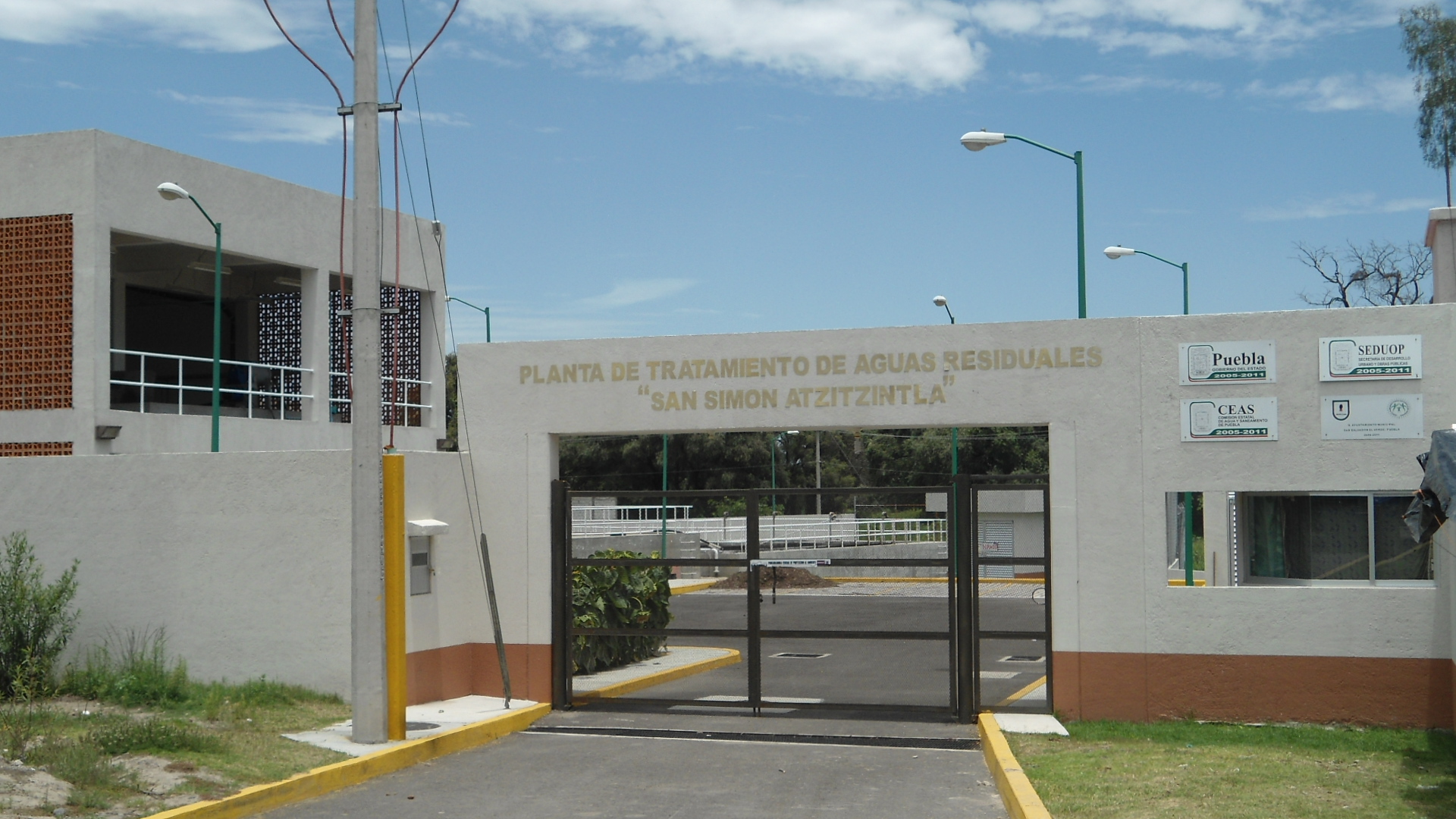 Inoperante, planta de tratamiento construida por Mario Marín en El Verde