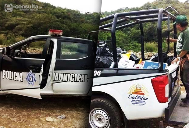 Alcalde de Cuetzalan utiliza patrullas para servicio personal