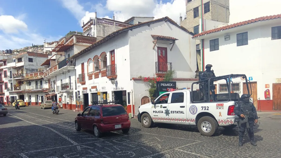 Por ola de violencia, suspenden clases en Taxco, Guerrero