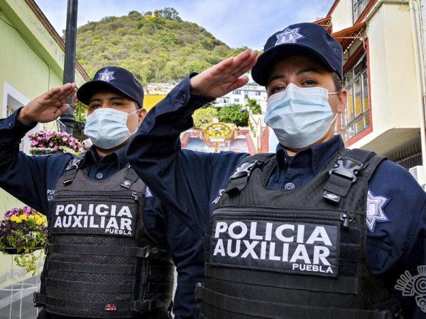 Emite Policía Auxiliar de Puebla convocatoria de reclutamiento 2022