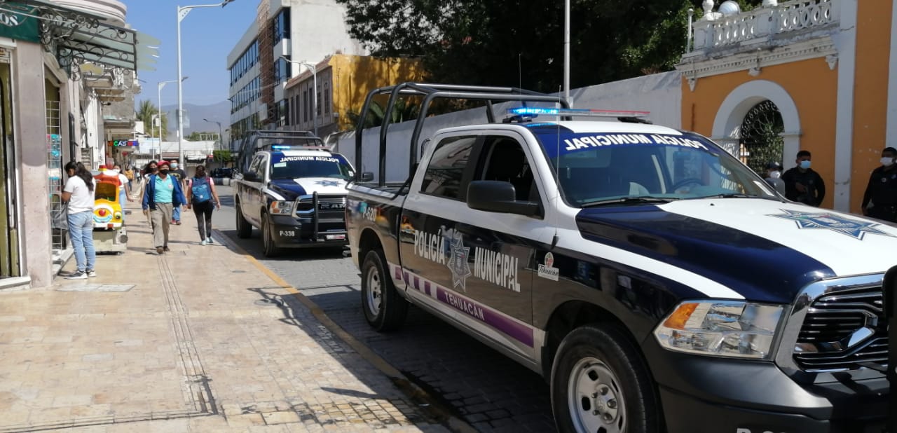 Detectan posible brote de covid entre policías municipales de Tehuacán