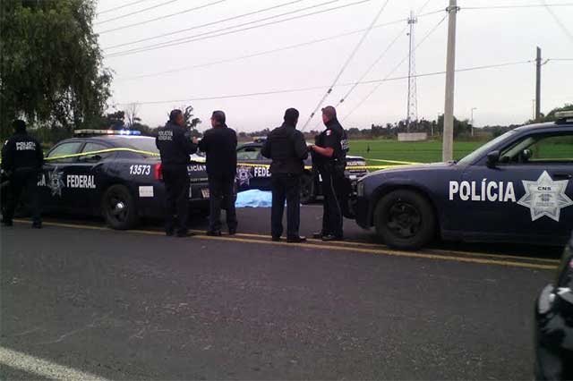 Acribillan a policía federal frente al aeropuerto de Huejotzingo
