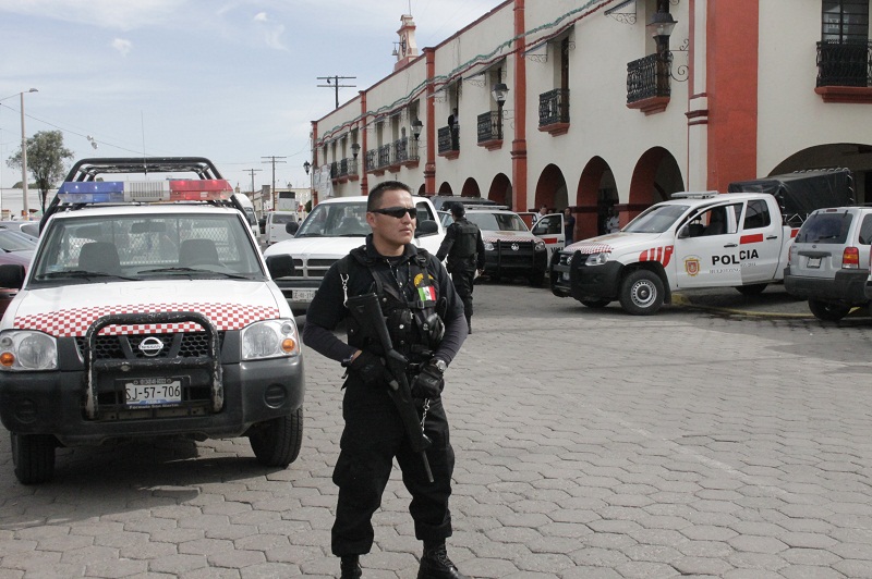 Escapa reo detenido tras protagonizar choque y balacera en Huejotzingo