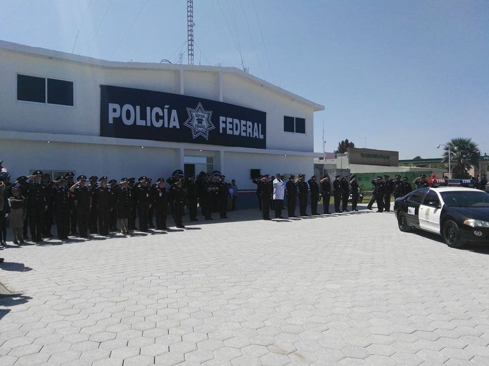 Remodelan las oficinas de la Policía Federal en Tehuacán