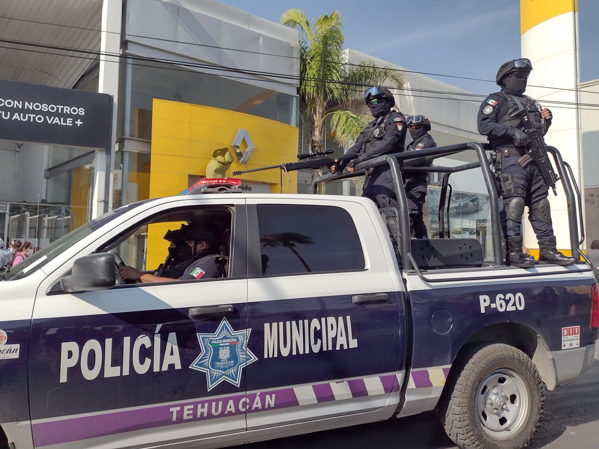 Entrega gobierno del estado 100 armas en comodato a Seguridad Pública de Tehuacán 