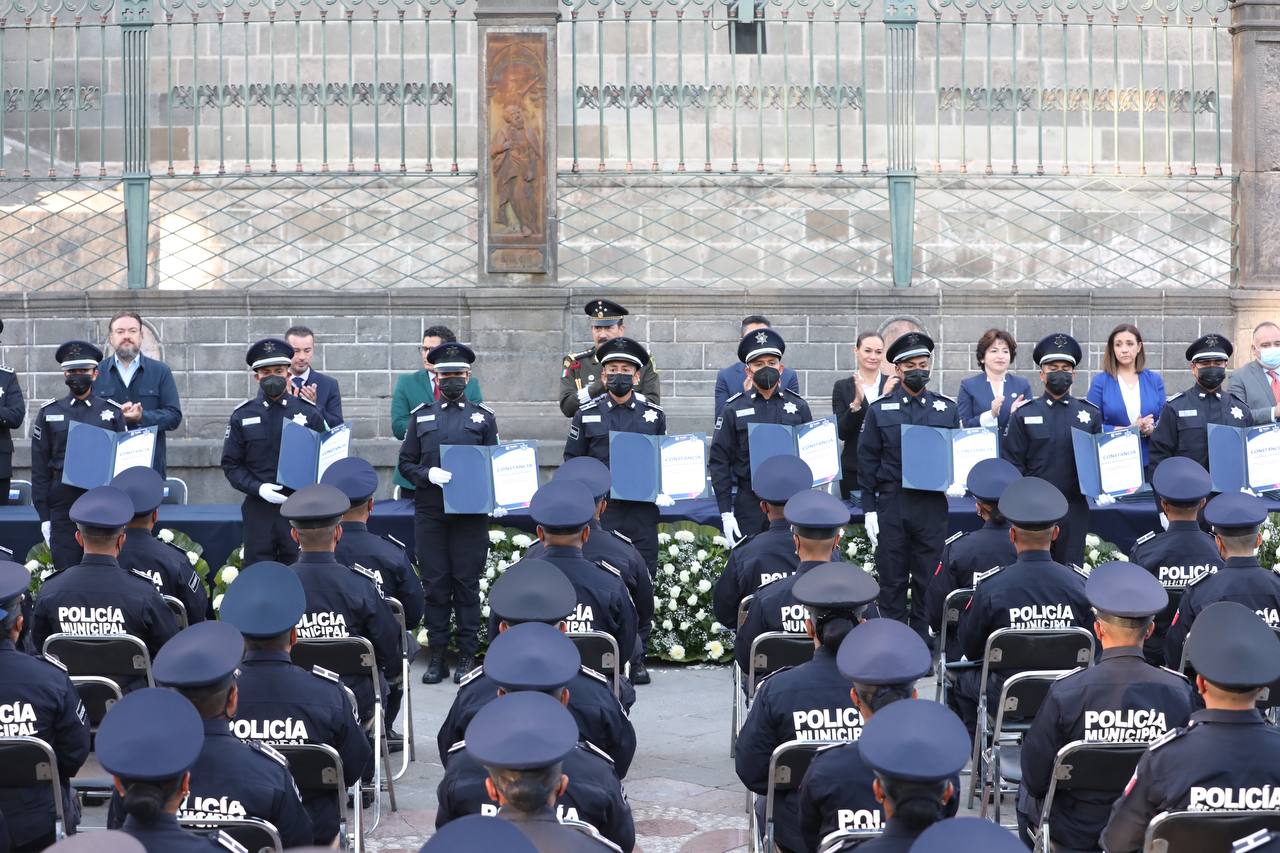 Policía municipal de Puebla incorpora 79 nuevos elementos
