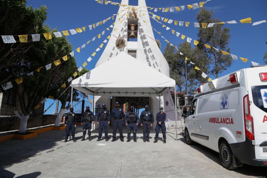 Saldo blanco en San Andrés Cholula tras celebración de Día de Muertos