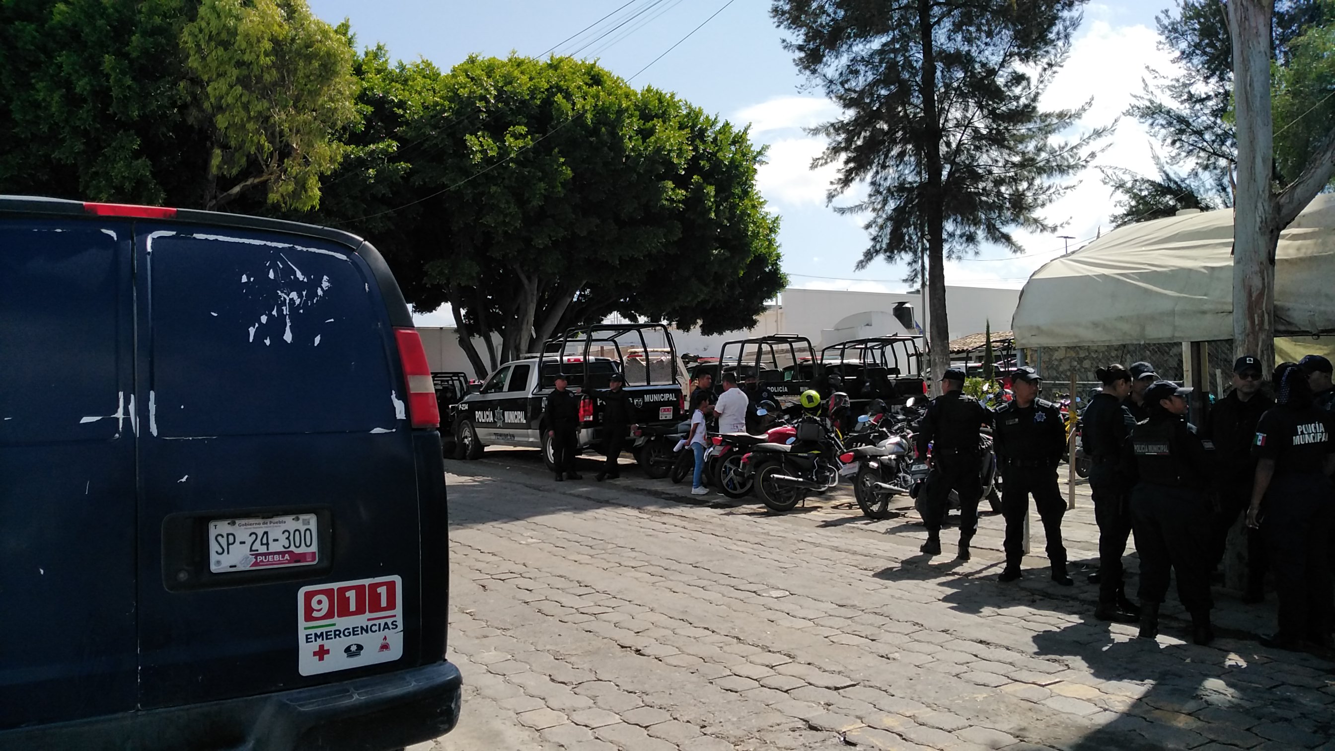 Policías de Tehuacán en paro, exigen el pago del retroactivo a partir de febrero