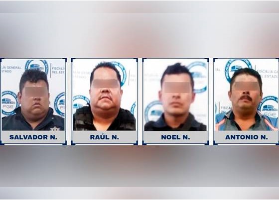 Prisión preventiva a policías que robaban camiones en Huixcolotla