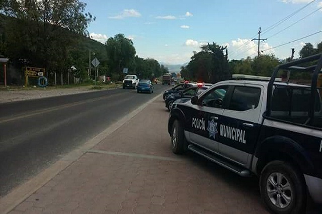 Reconoce diputado mal trabajo de policías municipales en Tehuacán