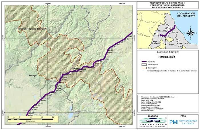 Construirán poliducto por 6 municipios de la Sierra Norte