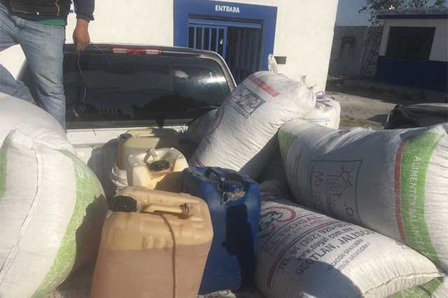 Detienen en Puebla a expolicía de la CDMX por llevar huachicol