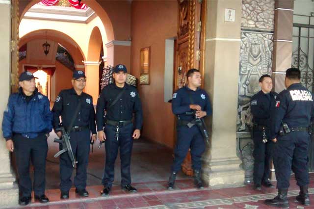 Por reprobar exámenes de confianza, Tehuacán despide a 25 policías