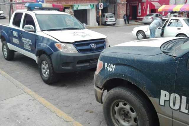 Policías de Tlahuapan abandonan a personal de Pemex durante operativo