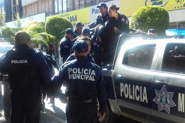 Policías de Tehuacán todavía no tienen seguro de vida, acepta regidora