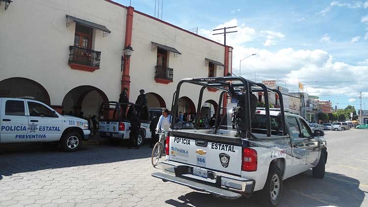 Falla operativo de Policías Estatales en penal de Huejotzingo