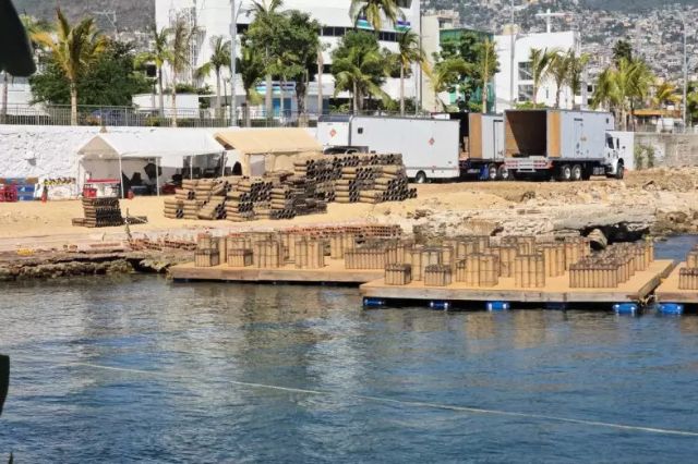 Acapulco se prepara para la gala de pirotecnia 