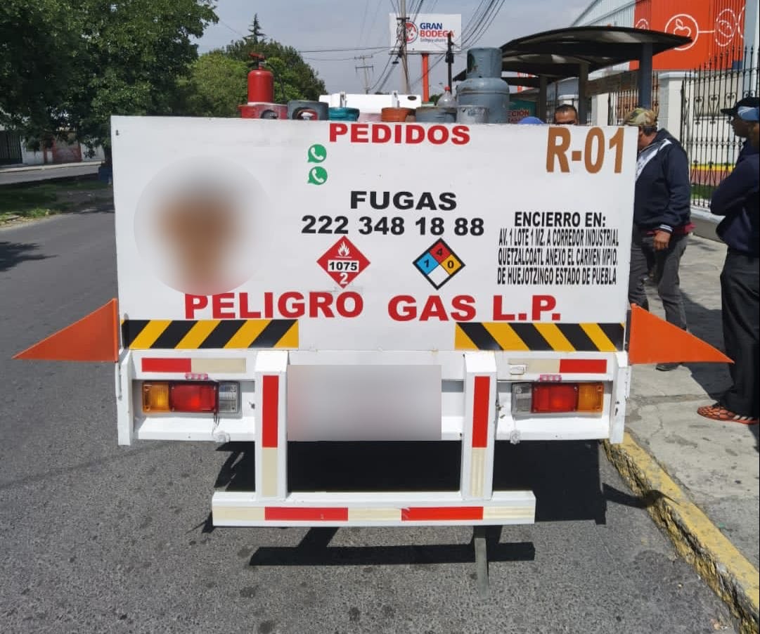 Cae banda con cinco huachi pipas en Puebla capital